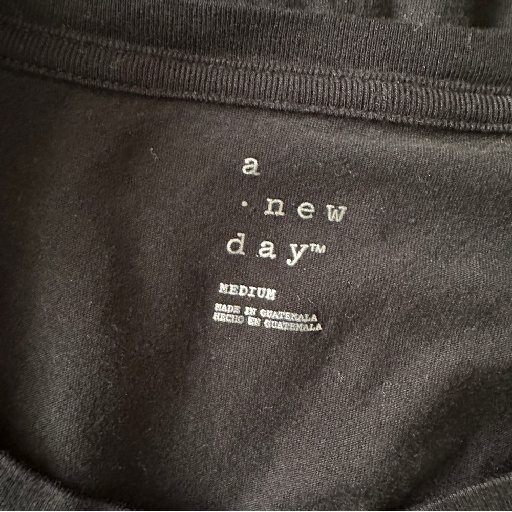 A New Day Black Short Sleeve Tee - Picture 4 of 6